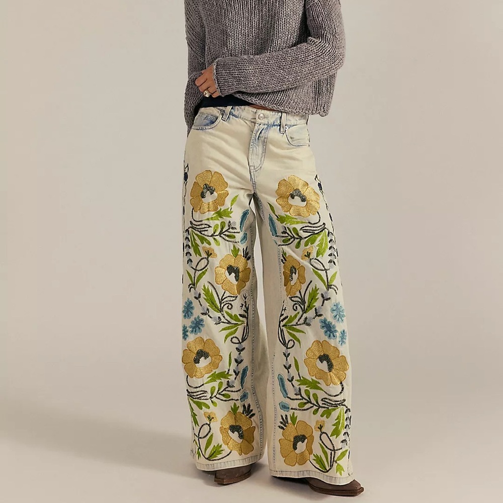 Free People Mi Amore Jeans